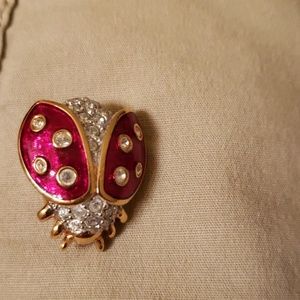 Swarovski ladybug